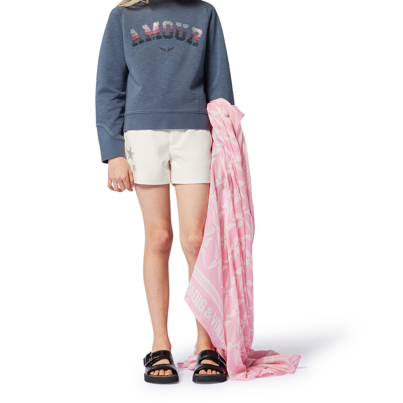 Cal&ccedil;&otilde;es alfaiataria com strass ZADIG & VOLTAIRE 
                        GIRL