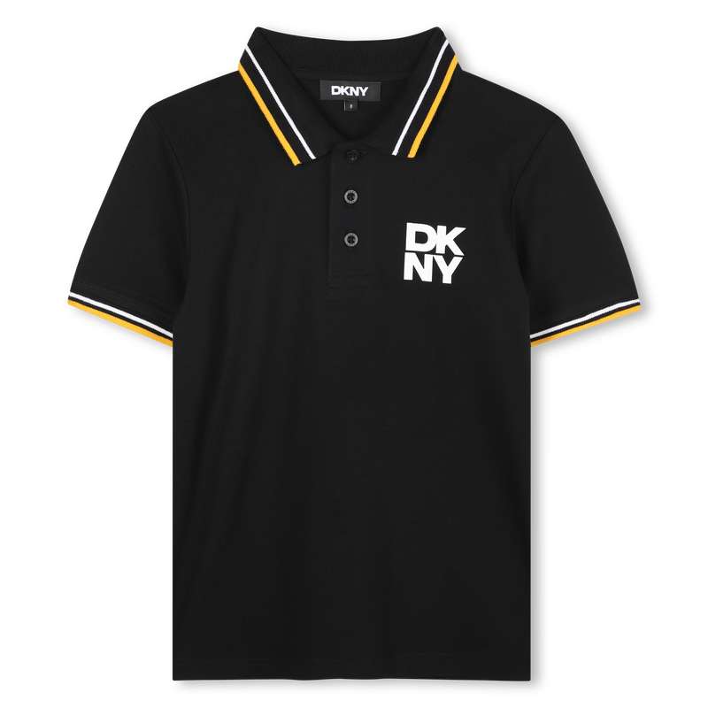 Camisa pólo de manga curta DKNY 
                    BOY