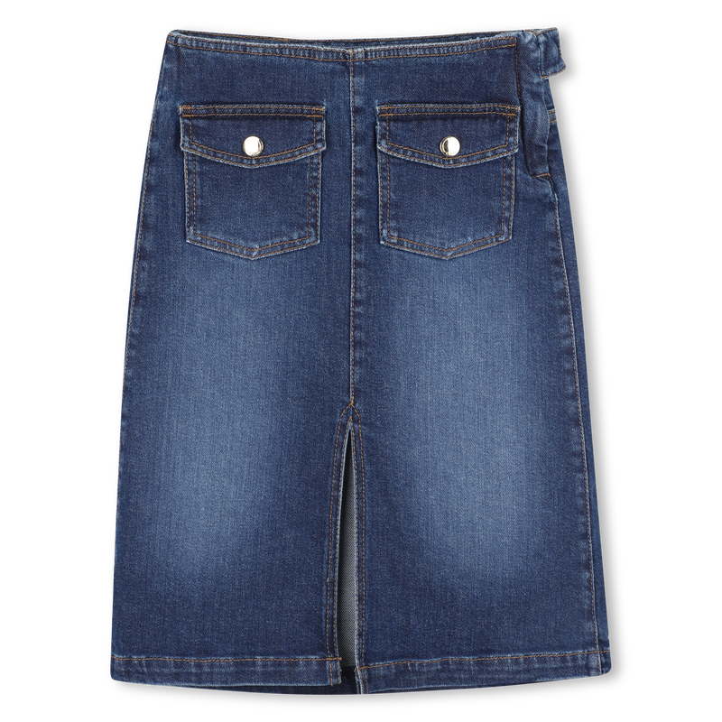 Saia midi jeans CHLOE 
                    GIRL