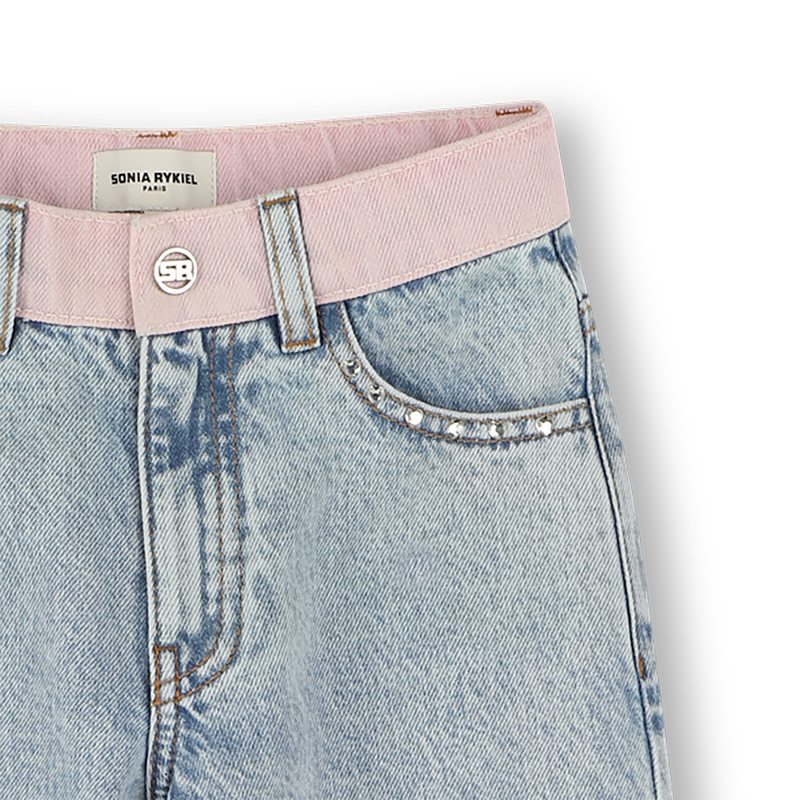 Calças de ganga ajustáveis SONIA RYKIEL 
                    GIRL