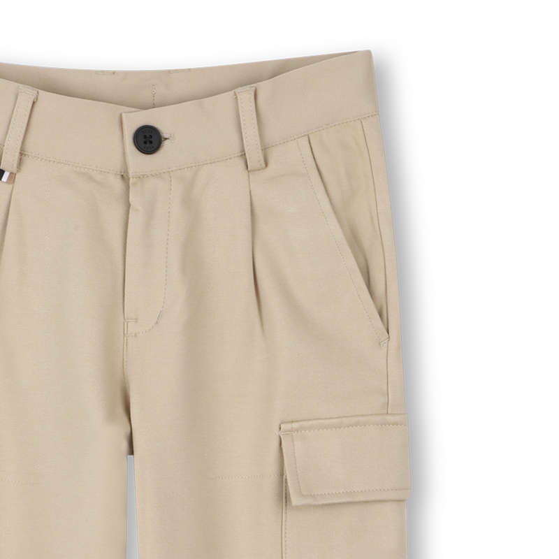 Trousers with flap pockets BOSS 
                    BOY