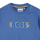 Sweatshirt em molet&atilde;o BOSS 
                    BOY