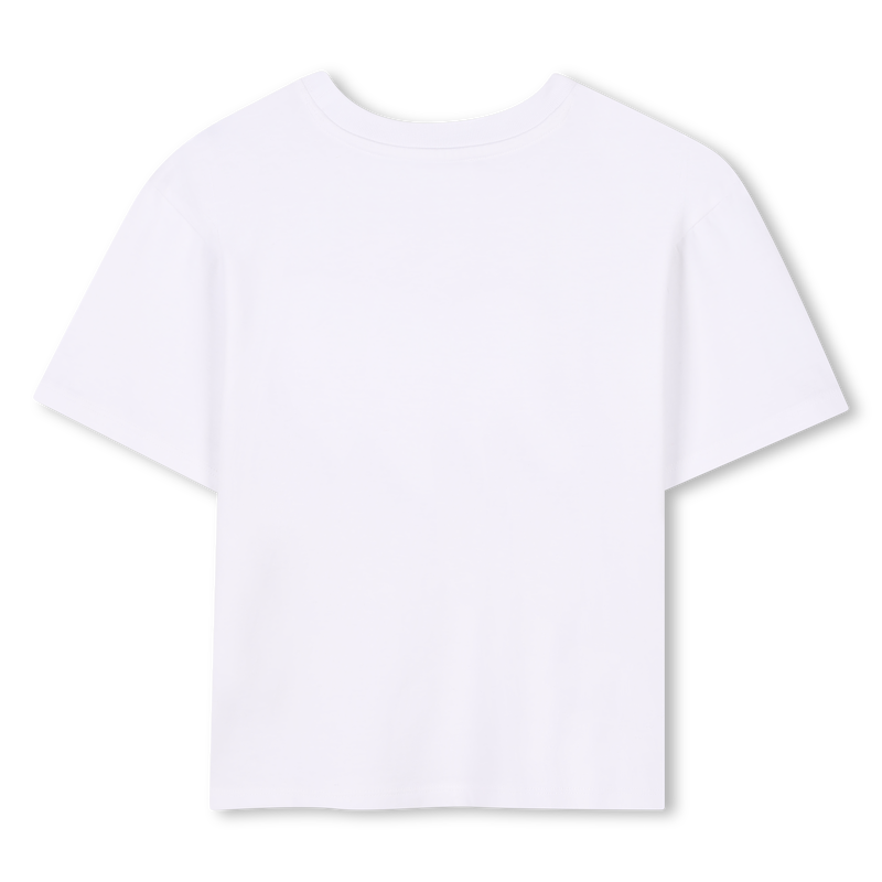 T-shirt de cerim&oacute;nia algod&atilde;o MARC JACOBS 
                        GIRL