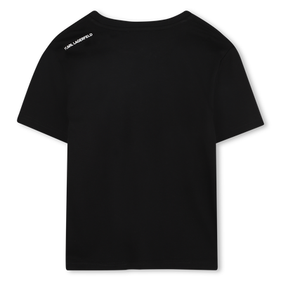 T-shirt de manga curta KARL LAGERFELD KIDS BOY