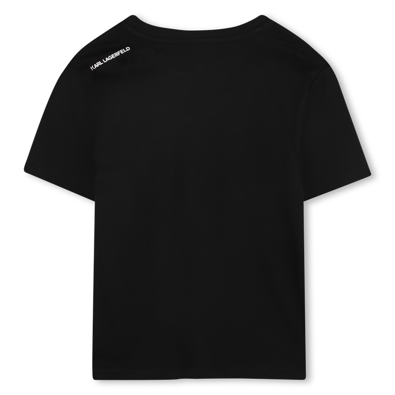 T-shirt de manga curta KARL LAGERFELD KIDS 
                    BOY