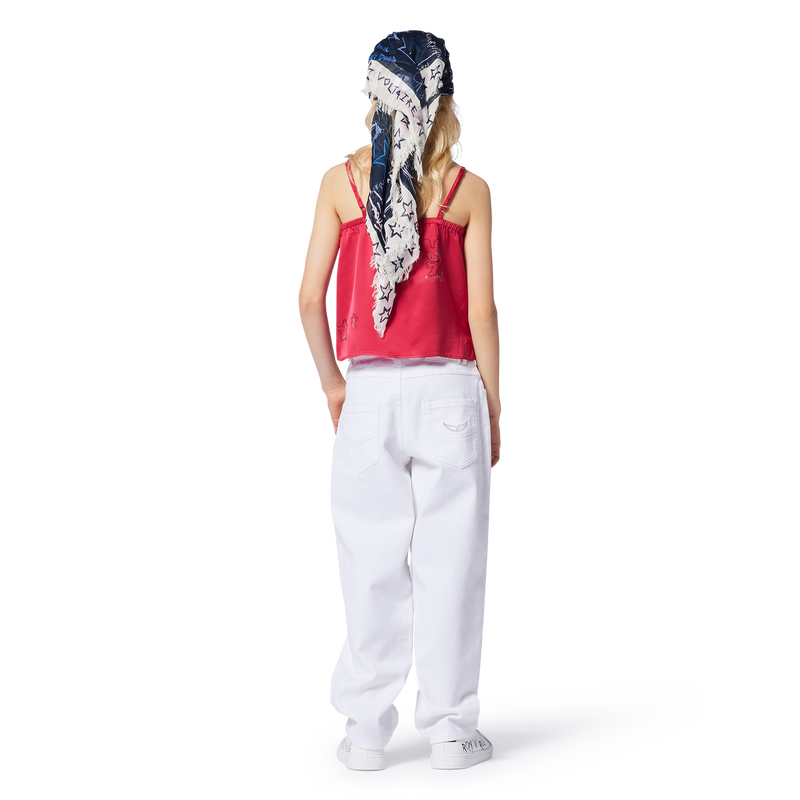 Cal&ccedil;as com cintura ajust&aacute;vel ZADIG & VOLTAIRE 
                        MENINA