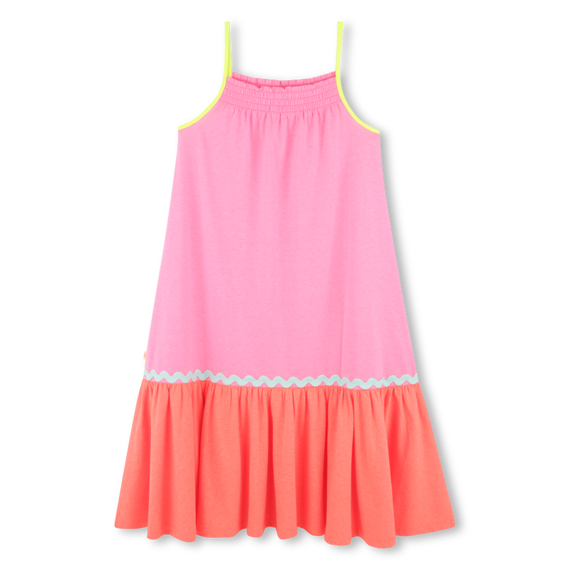 Long two-tone dress BILLIEBLUSH 
                    GIRL