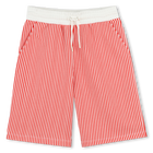 Bermudas de algod&atilde;o &agrave;s riscas KENZO KIDS 
                    BOY