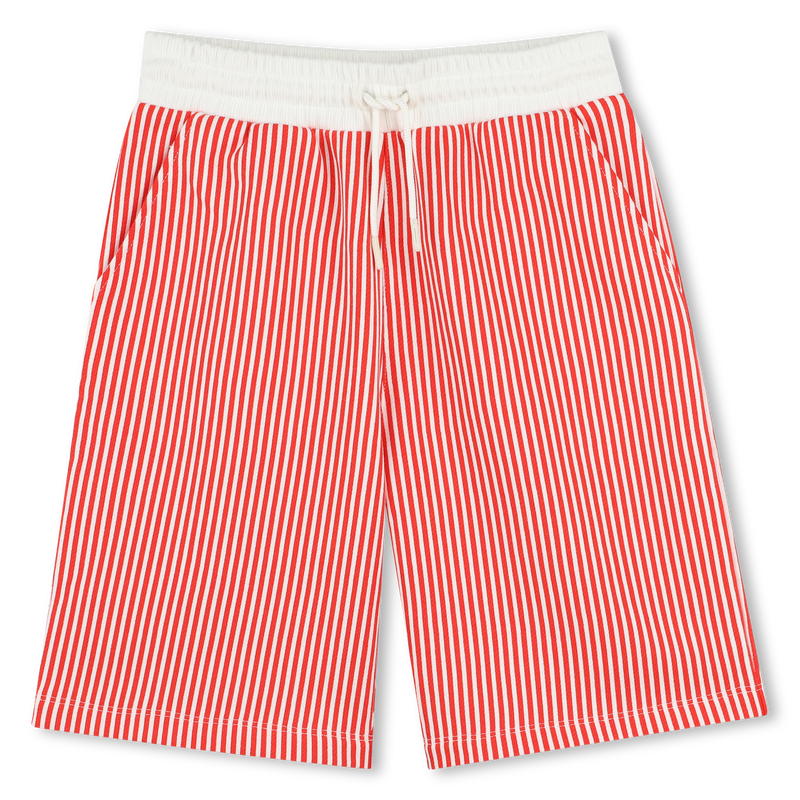 Bermudas de algod&atilde;o &agrave;s riscas KENZO KIDS 
                        BOY