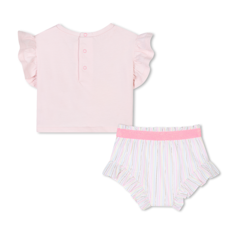 Conjunto de T-shirt e cal&ccedil;&otilde;es BILLIEBLUSH 
                        MENINA