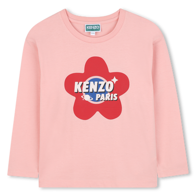 Camiseta de manga comprida KENZO KIDS GIRL