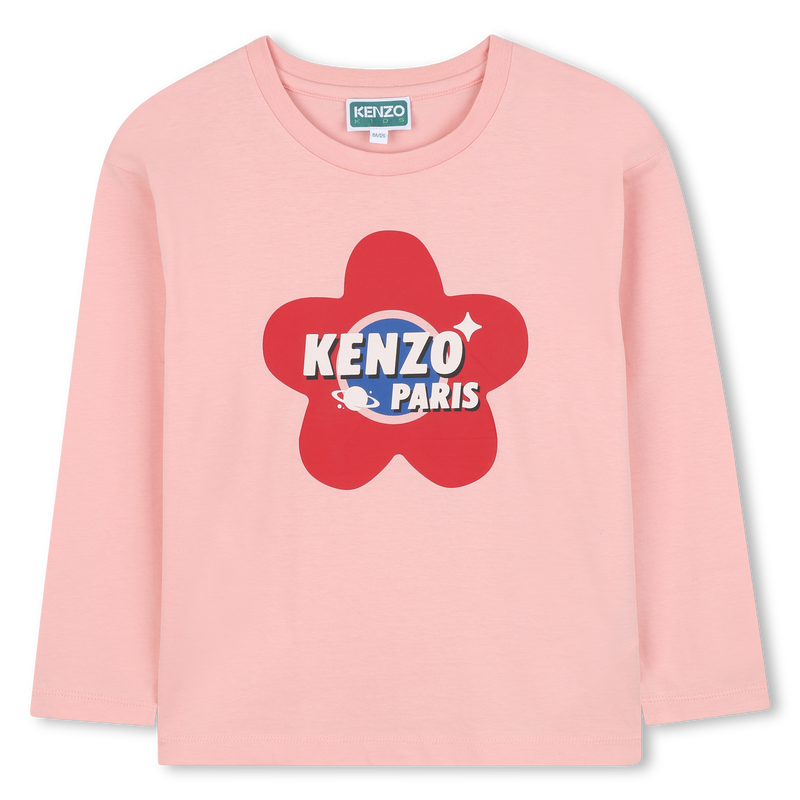 Camiseta de manga comprida KENZO KIDS 
                    GIRL