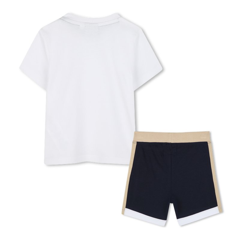 T-shirt and shorts set BOSS 
                    BOY