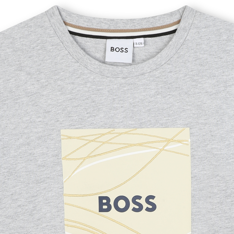 T-shirt de manga curta BOSS 
                        BOY