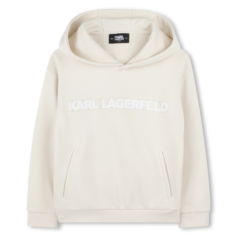 Sweatshirt com capuz KARL LAGERFELD KIDS 
                        BOY