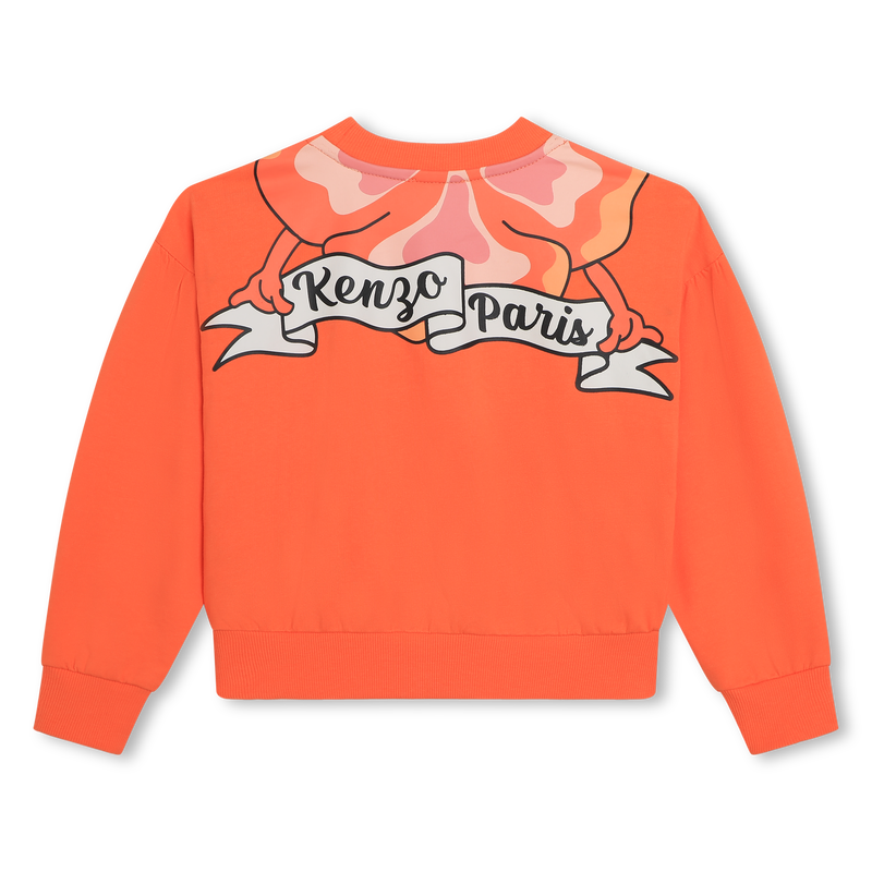 Sweatshirt em moletão leve KENZO KIDS 
                    GIRL