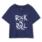 T-shirt de manga curta, AZUL MEDIEVAL, hi-res