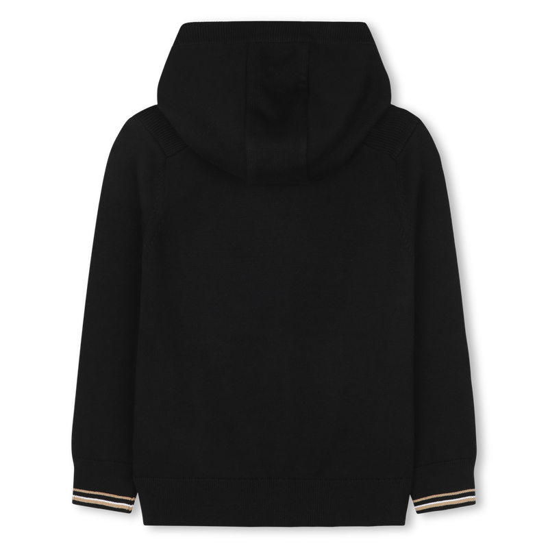 Cardigan com capuz BOSS 
                        BOY