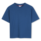 Camiseta de mangas curtas, AZUL, hi-res