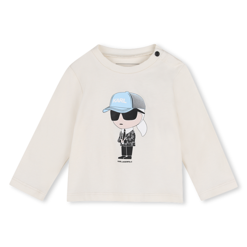 Conjunto de moletom KARL LAGERFELD KIDS 
                        MENINO