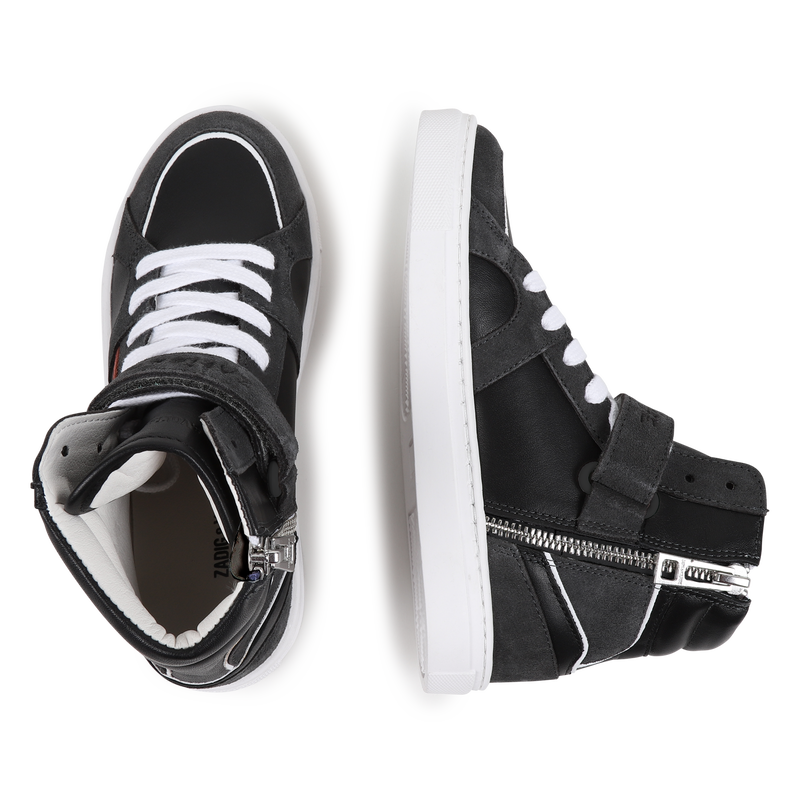 Sapatilhas com velcro ZADIG & VOLTAIRE 
                        BOY