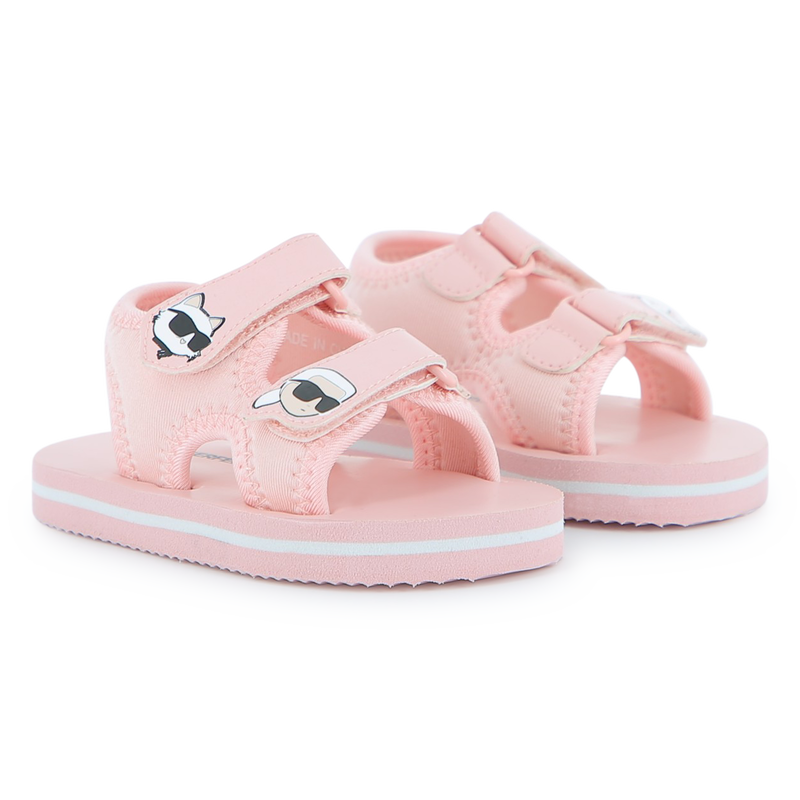 S&Acirc;NDALOS STRAP KARL LAGERFELD KIDS 
                        UNISEX