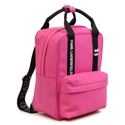 Mochila com al&ccedil;as duplas KARL LAGERFELD KIDS GIRL