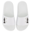Chinelos com estampa em relevo KARL LAGERFELD KIDS 
                    GIRL