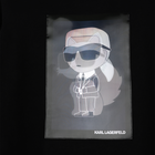 Camiseta de manga longa KARL LAGERFELD KIDS 
                    MENINA