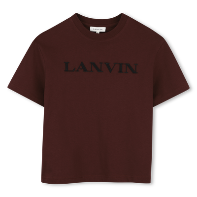 Camiseta de mangas curtas LANVIN BOY