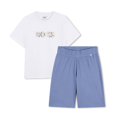 T-SHIRT + CONJUNTO BERMUDA BOSS BOY