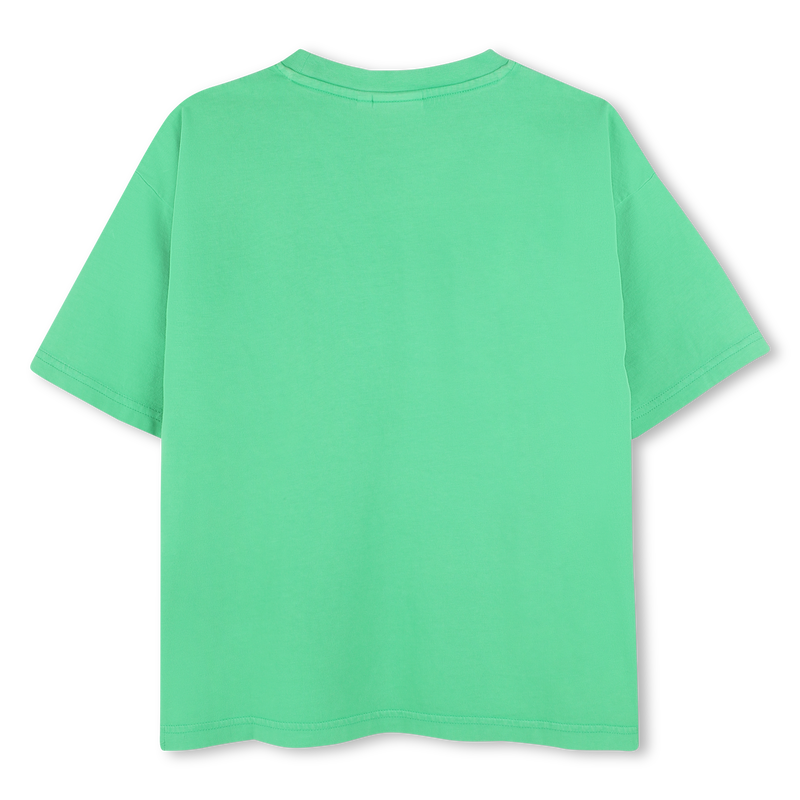 T-shirt em algod&atilde;o lavado HUGO 
                        BOY