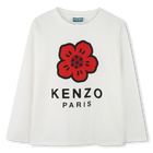 T-shirt de manga comprida em jersey KENZO KIDS 
                    UNISSEX