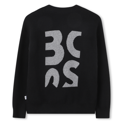 Cardig&atilde; de malha BOSS BOY