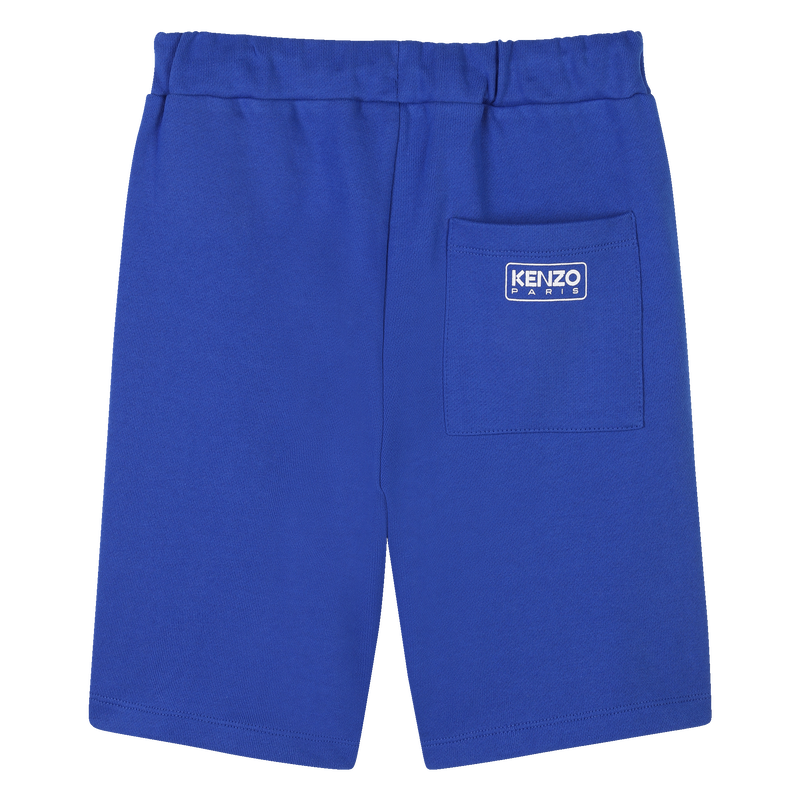 Bermudas lisas com bolsos KENZO KIDS 
                        BOY
