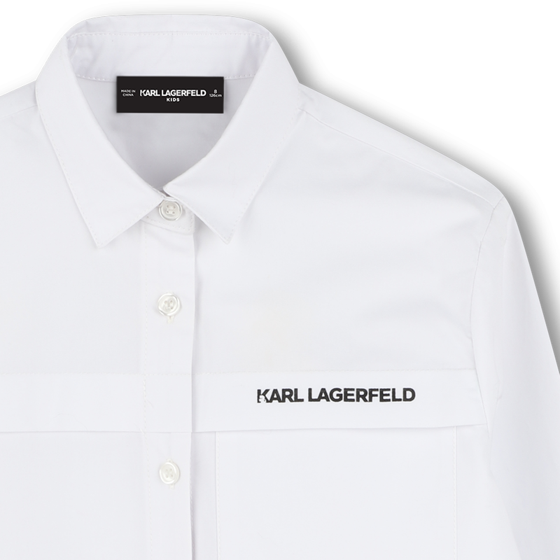 Camisa de manga comprida KARL LAGERFELD KIDS 
                        BOY
