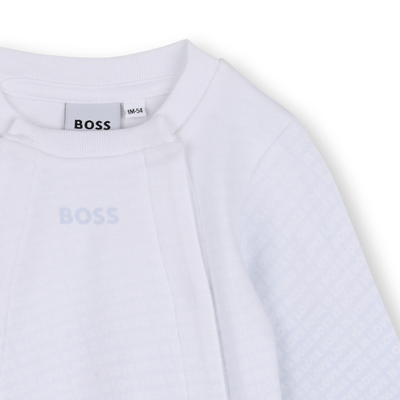 Conjunto de pijama, touca e babador BOSS 
                        MENINO