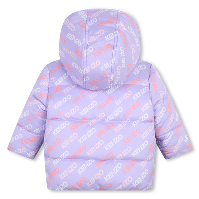 Blus&atilde;o de penas revers&iacute;vel KENZO KIDS GIRL