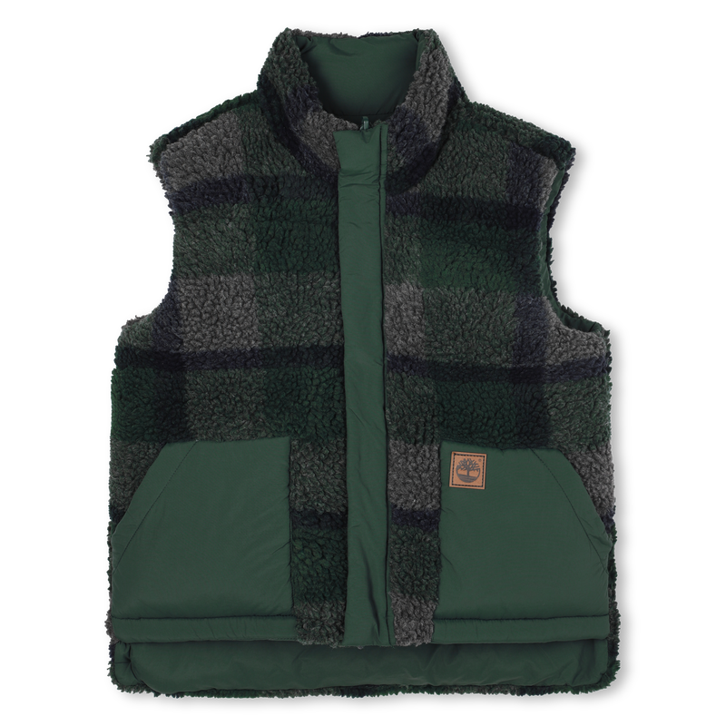 Jaqueta reversível sem mangas TIMBERLAND 
                    BOY