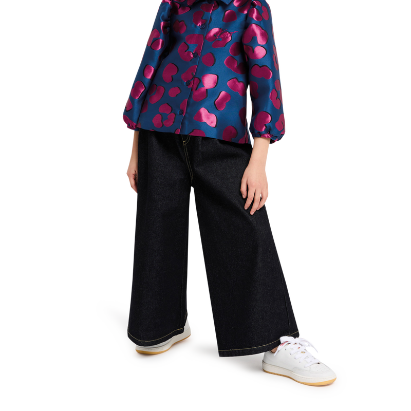 Blusa com pregas KENZO KIDS 
                        GIRL