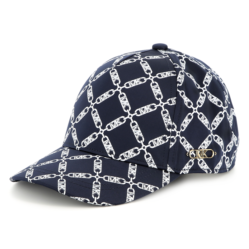 Satin-look patterned cap MICHAEL KORS 
                    GIRL