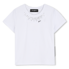 T-shirt de manga curta KARL LAGERFELD KIDS 
                    GIRL