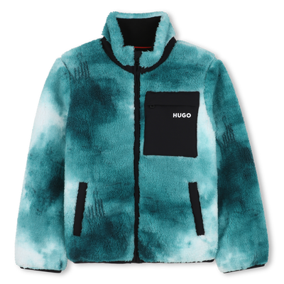 Cardigan em tecido felpudo HUGO BOY