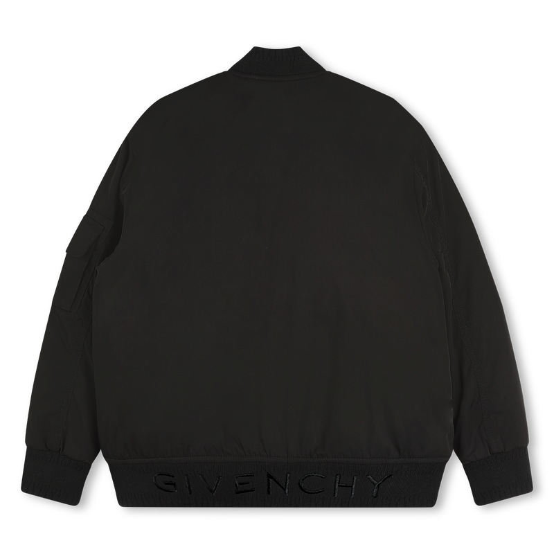 Casaco bi-matéria base bordada GIVENCHY 
                    BOY