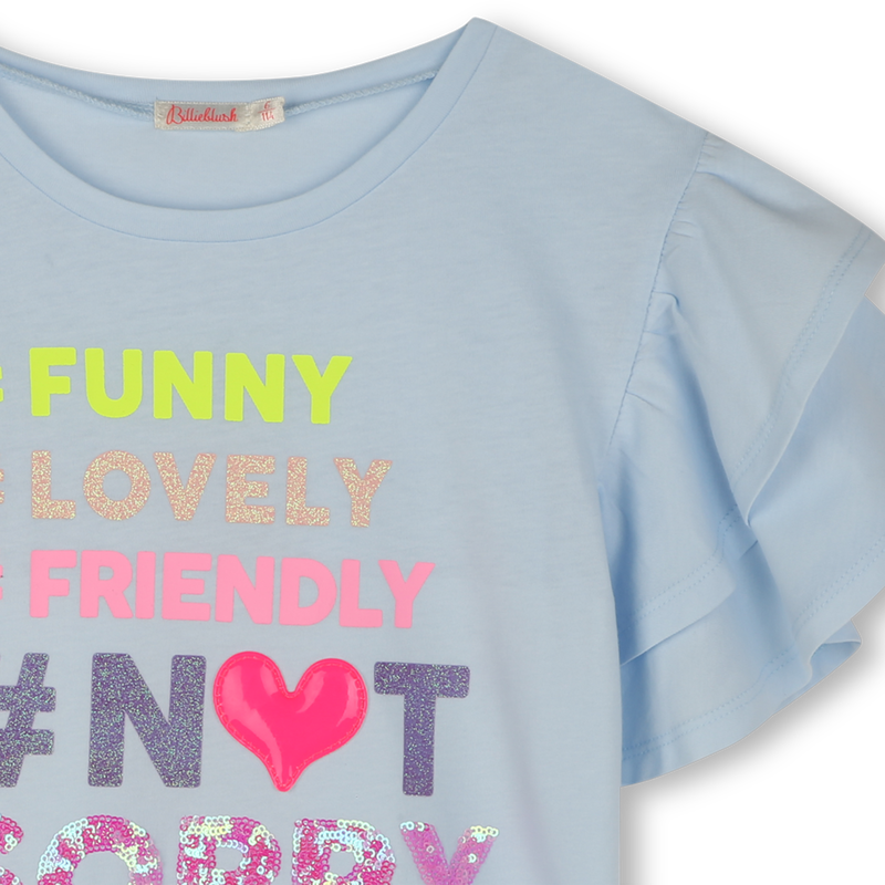 T-shirt de manga curta BILLIEBLUSH 
                        GIRL