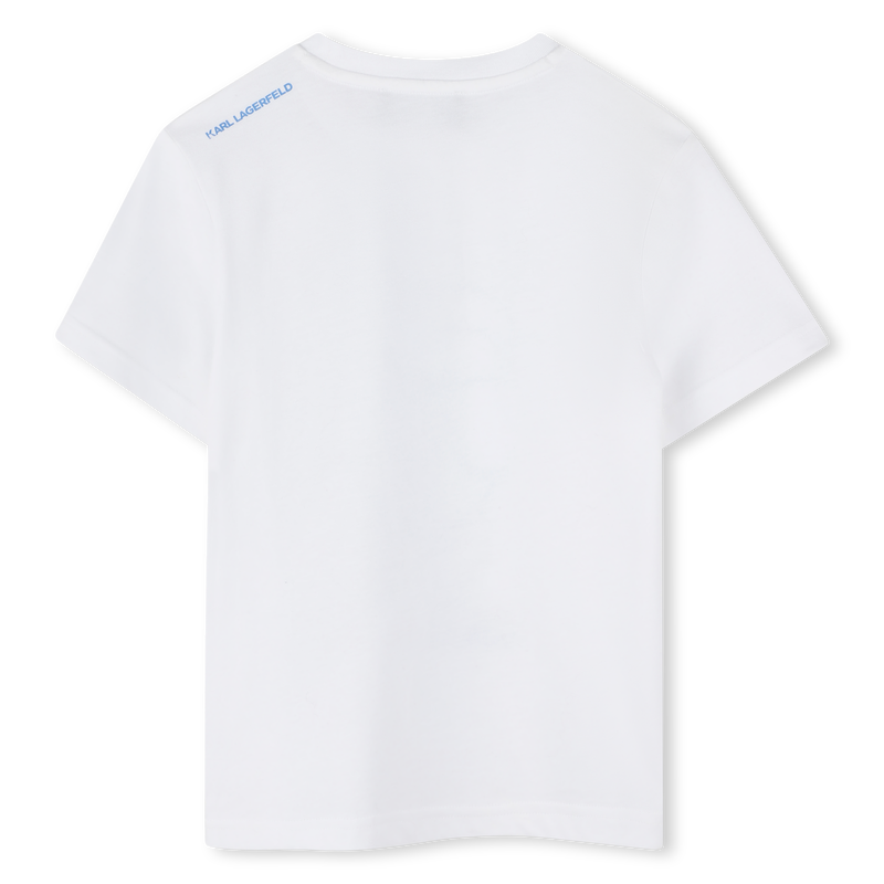 T-shirt com estampa KARL LAGERFELD KIDS 
                        BOY