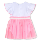Fato de corpo de mangas curtas babado BILLIEBLUSH 
                    GIRL