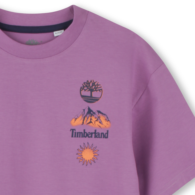 T-shirt larga com estampa TIMBERLAND 
                        BOY