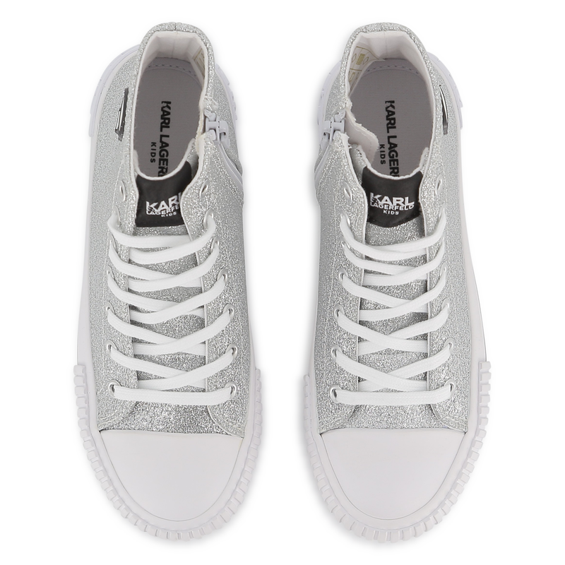 T&eacute;nis rendados KARL LAGERFELD KIDS 
                        GIRL