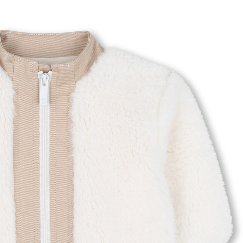 Cardigan polar com forro zip-up TIMBERLAND 
                    BOY